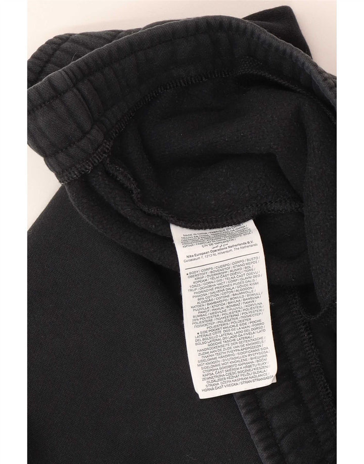 Ανδρική φόρμα Nike Παντελόνι Joggers Μεσαίο μαύρο βαμβακερό