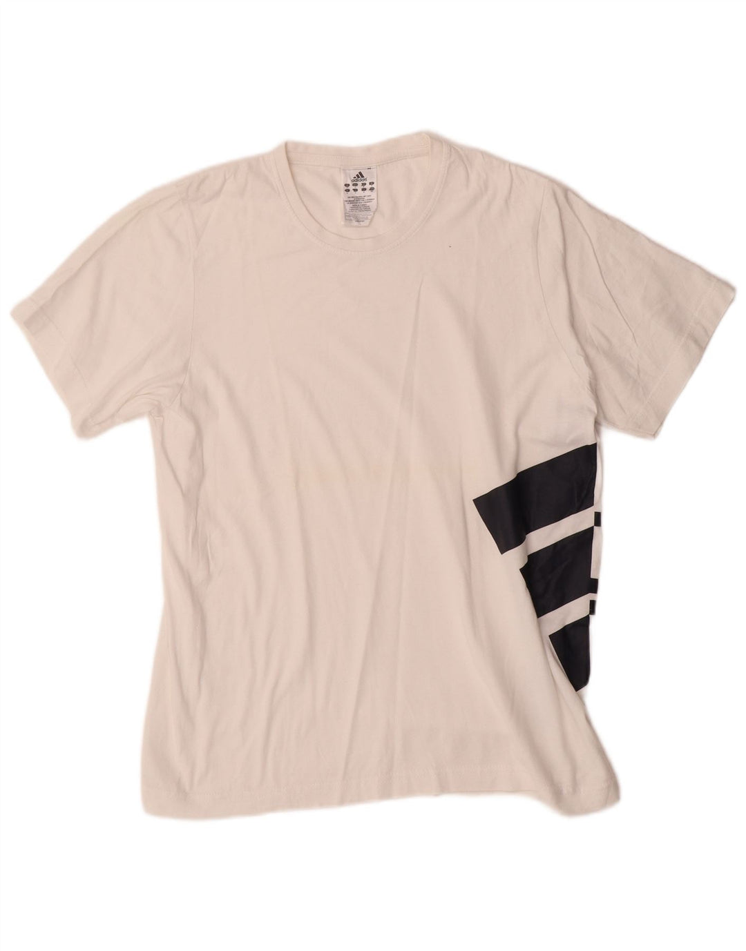 Ανδρικό γραφικό μπλουζάκι ADIDAS Top Small White