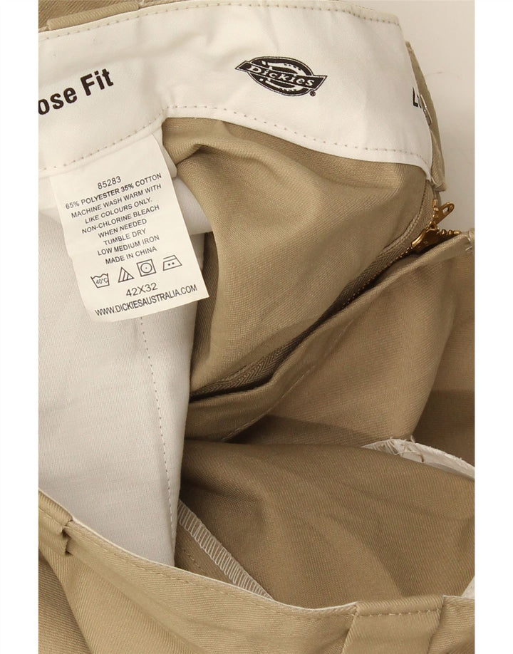 Dickies Ανδρικό Παντελόνι Cargo Loose Fit W42 L32 Μπεζ πολυεστέρας