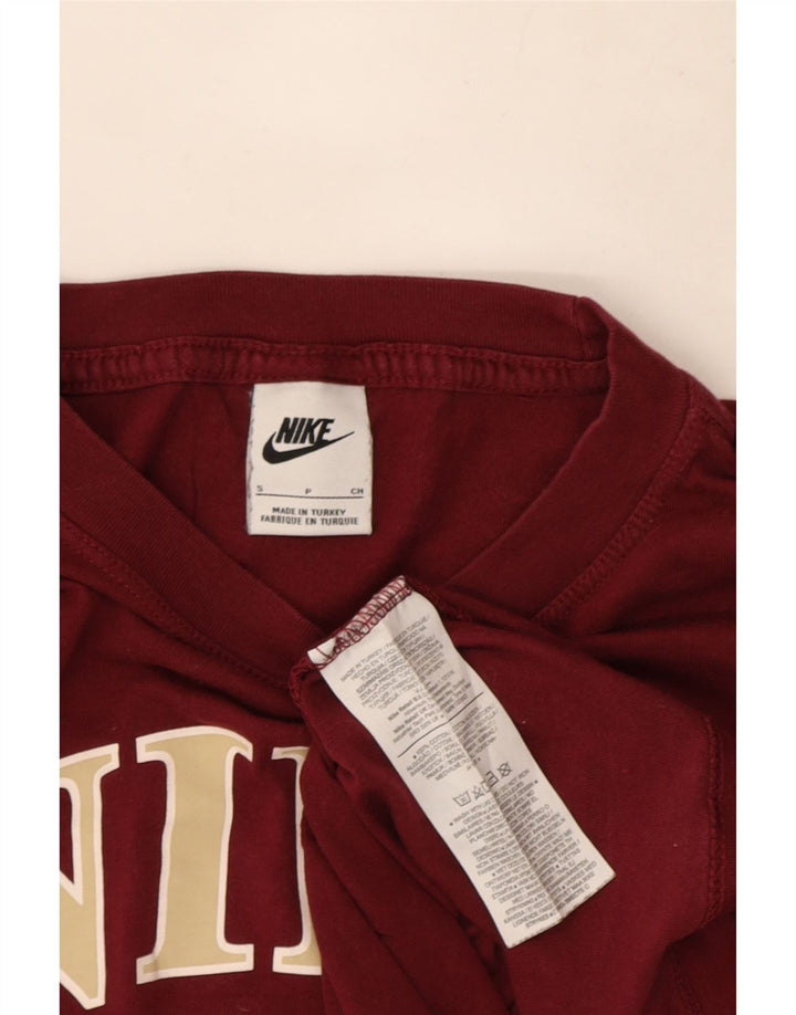 Ανδρικό γραφικό μπλουζάκι Nike, μικρό βαμβακερό καφέ