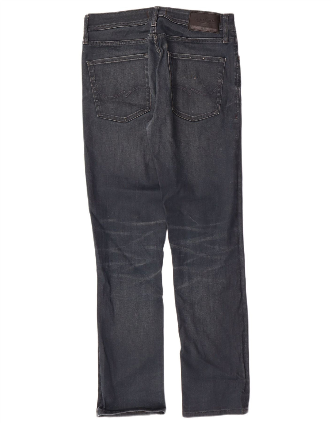 JACK & JONES Ανδρικό τζιν Clark Straight W30 L29 Navy Blue Cotton
