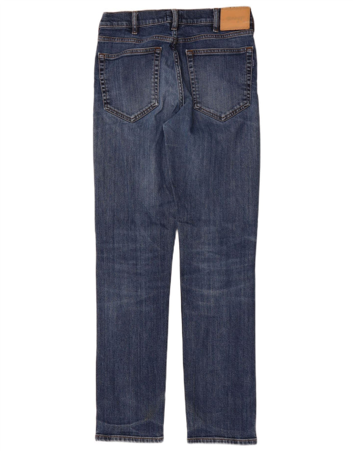 Gant Mens Distressed Slim Jeans W30 L32 Μπλε βαμβακερό