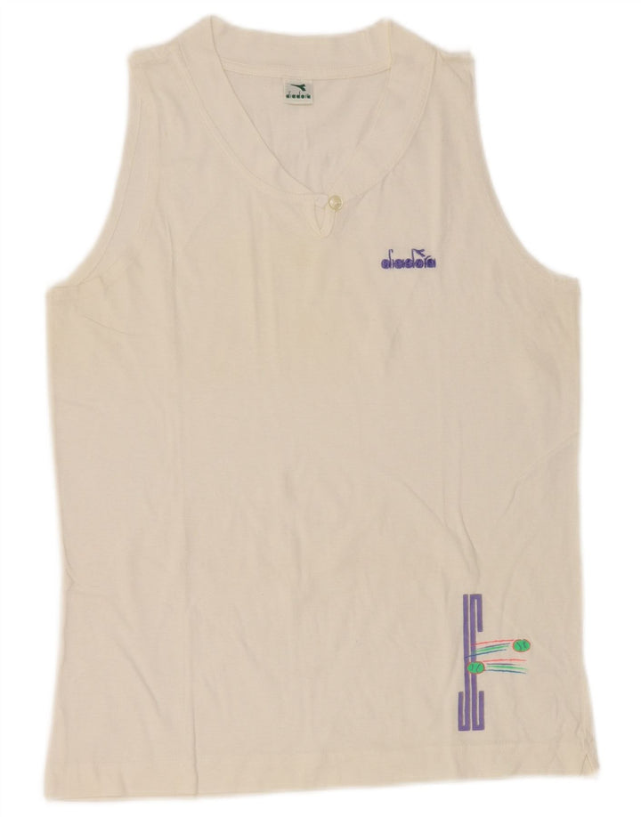 Diadora Γυναικείο Γιλέκο UK 12 Medium White