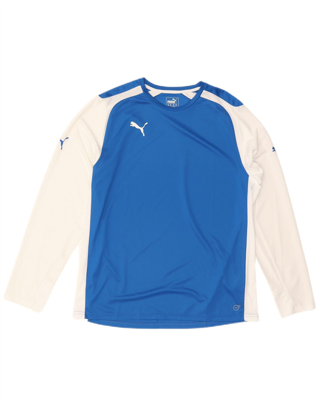 Ανδρικό τοπ Puma μακρυμάνικο XL μπλε πολυεστέρας