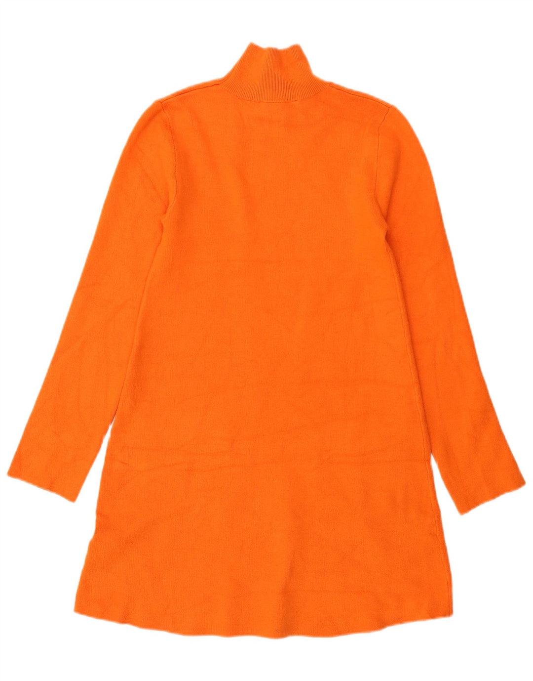 Zara Γυναικείο Jumper Φόρεμα UK 8 Small Orange