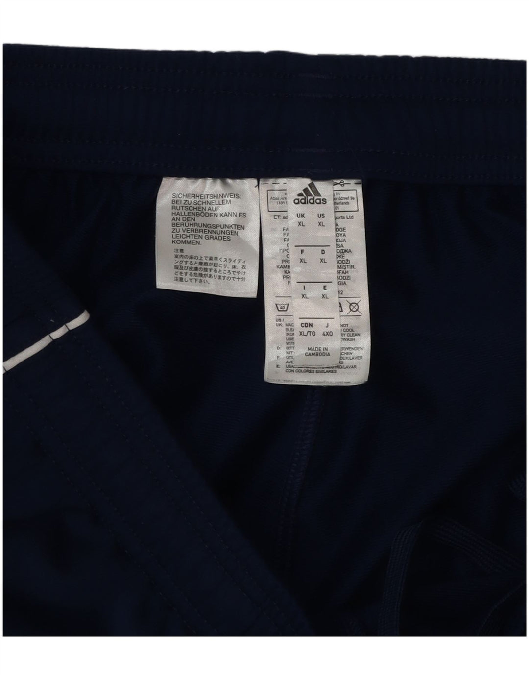 Ανδρική φόρμα Adidas Παντελόνι Joggers XL Navy Blue Polyester