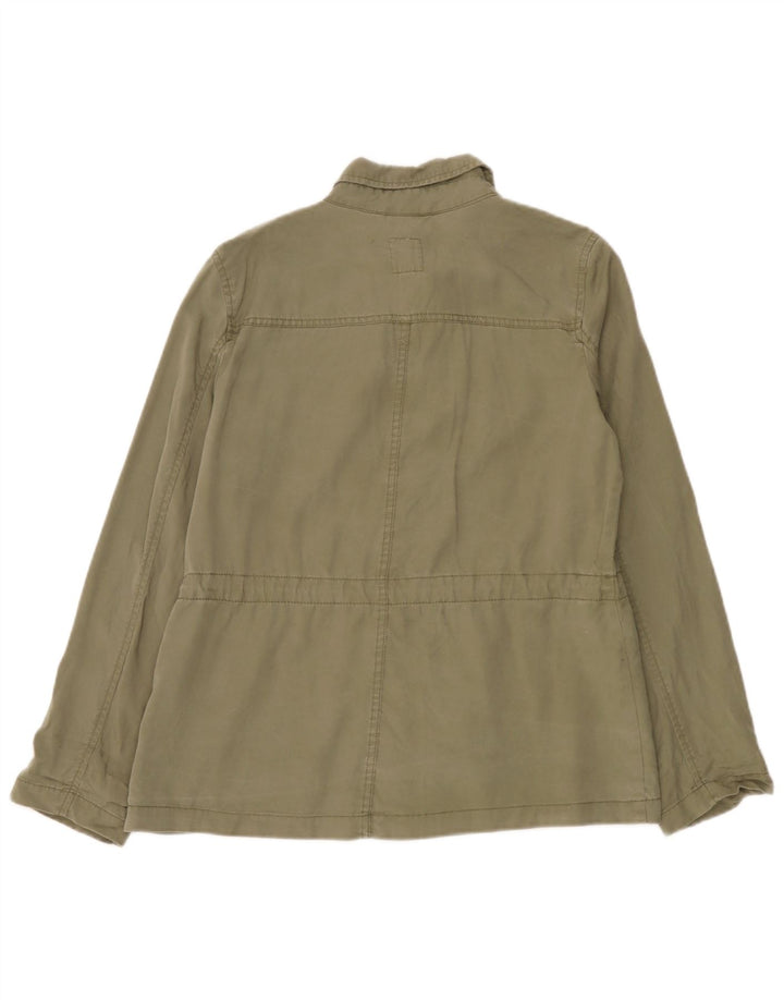 Gap Γυναικείο πουκάμισο Utility UK 14 Medium Khaki Tencel