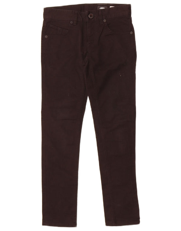 Volcom Boys Vorta Slim Tapered Casual Παντελόνι 9-10 ετών W25 L26 Μαύρο