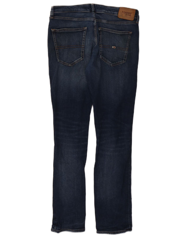 TOMMY HILFIGER Ανδρικό Slim Jeans W34 L32 Μπλε Βαμβακερό