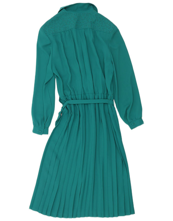 Eastex Γυναικείο μακρυμάνικο φόρεμα A-Line UK 16 Large Green