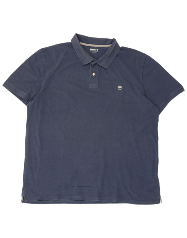 Ανδρικό μπλουζάκι Timberland Slim Fit Polo 2XL Μπλε βαμβακερό