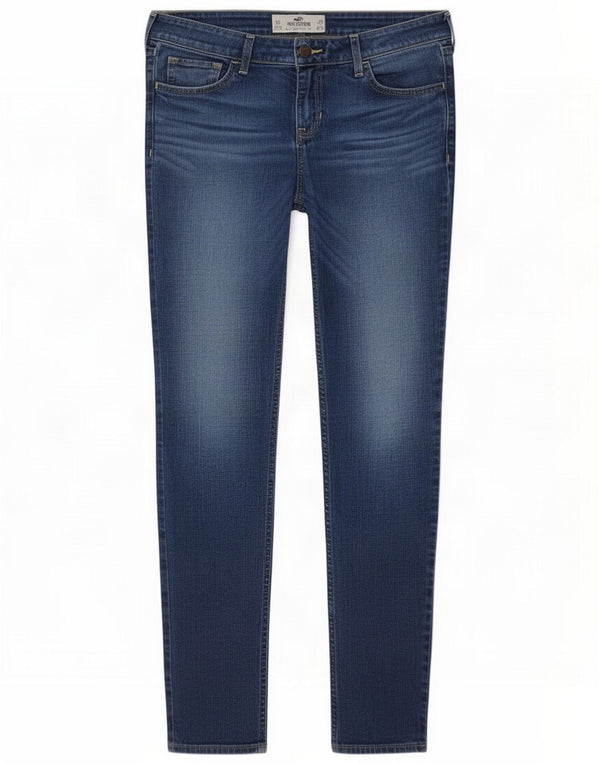 Hollister Γυναικείο Skinny Jeans US 7 Medium W28 L29 Blue Cotton