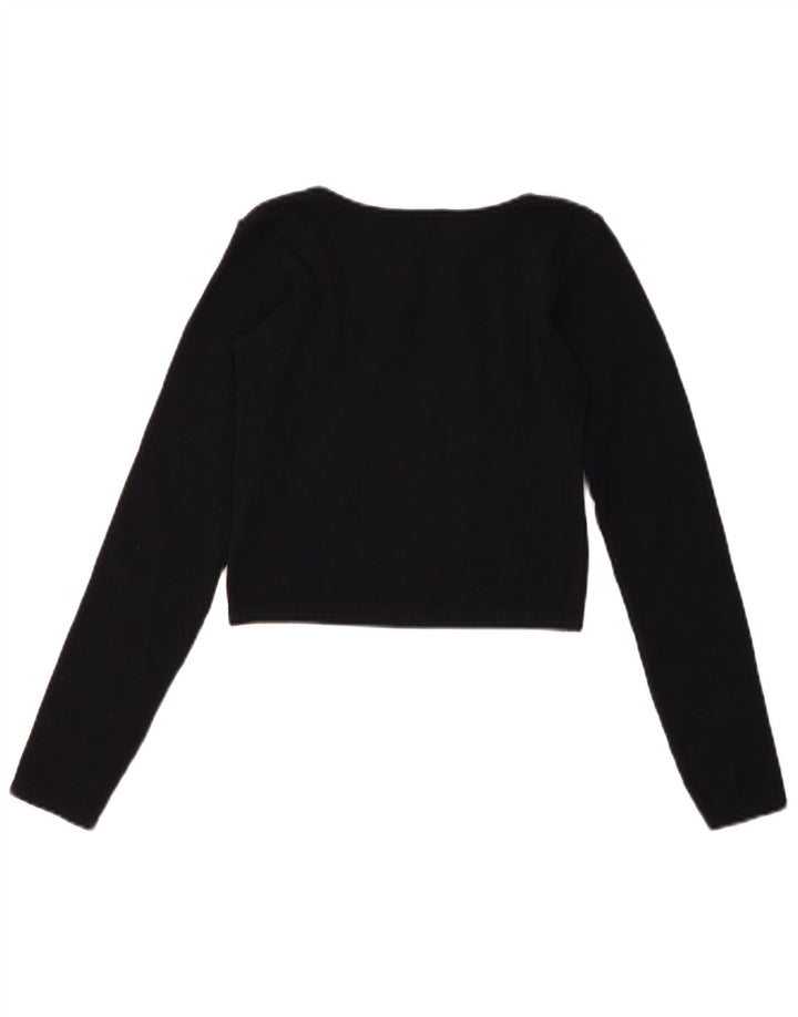 Zara Γυναικείο μακρυμάνικο τοπ UK 16 Large Navy Blue