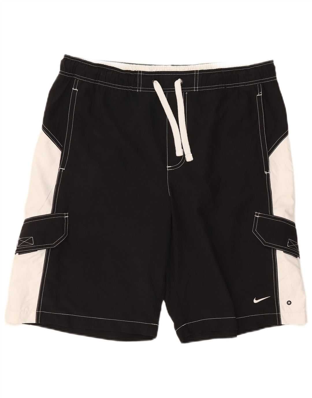 Ανδρικό σορτς κολύμβησης Nike σε μεγάλο μαύρο χρώμα από πολυεστέρα