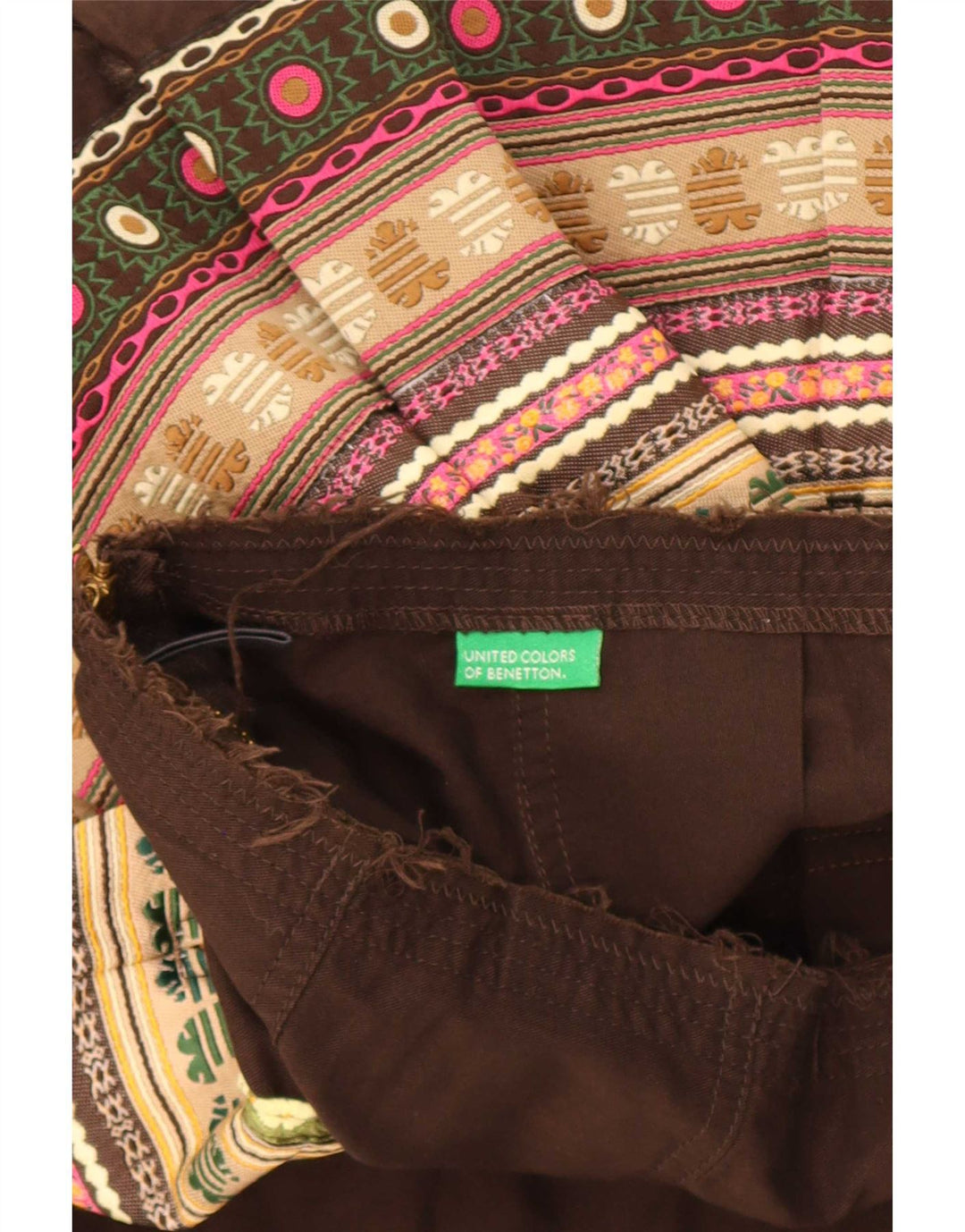 Γυναικεία φούστα Benetton A-Line IT 42 Medium W30 Πολύχρωμο Colourblock
