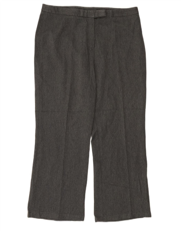 Marks & Spencer Γυναικείο ίσιο παντελόνι W36 L28 Γκρι ψαροκόκκαλο
