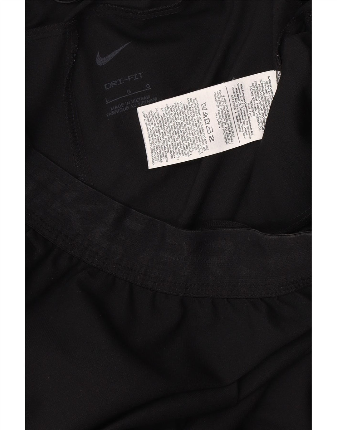 Παντελόνι αθλητικής φόρμας Nike, ανδρικό Dri Fit, μεγάλο μαύρο πολυεστέρα