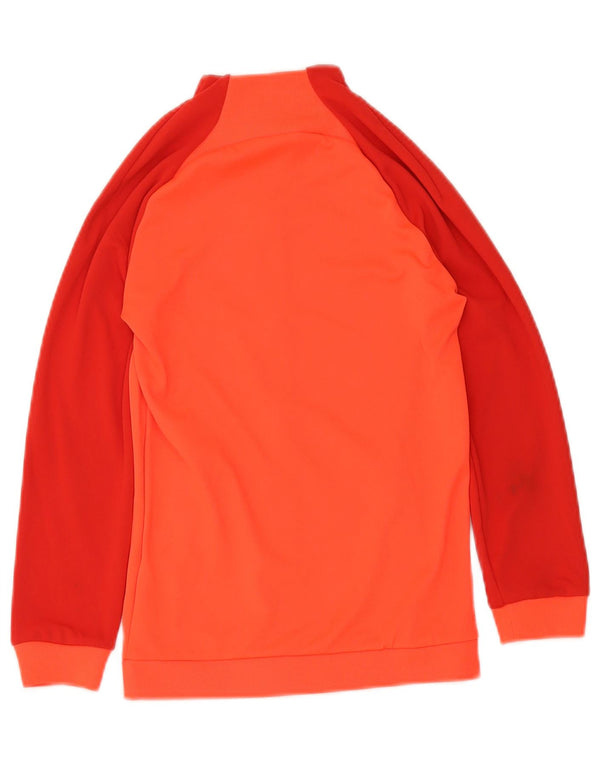 Μπουφάν Nike Girls Dri Fit αθλητική φόρμα 8-9 ετών Small Red Colourblock