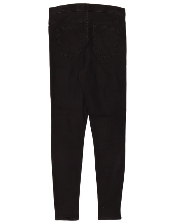 Marks & Spencer Γυναικεία Jegging Τζιν UK 12 Medium W30 L30 μαύρο βαμβακερό
