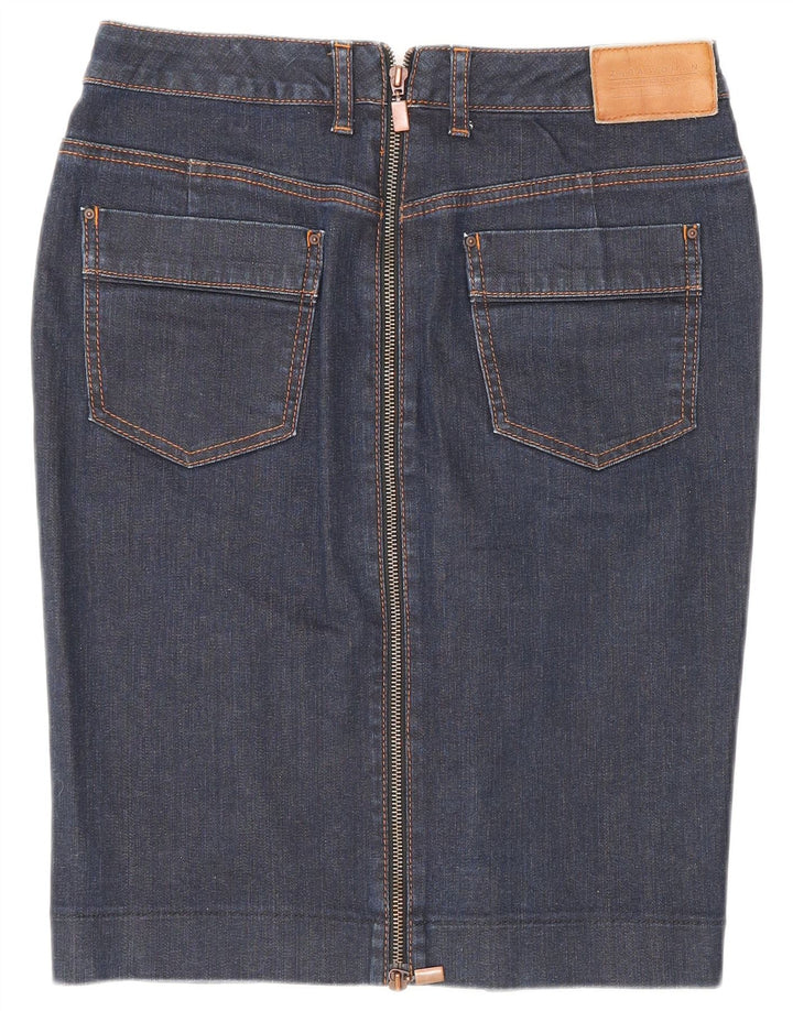 Zara Γυναικεία Τζιν Φούστα EU 40 Medium W30 Navy Blue