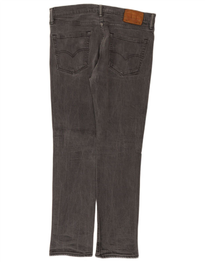 Ανδρικό τζιν Levi's Slim W34 L30 Γκρι βαμβακερό