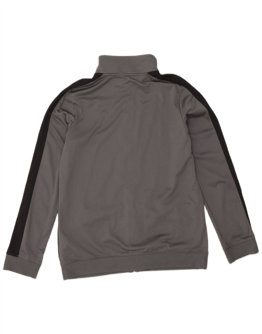 UNDER ARMOUR Boys Tracksuit Top Jacket 13-14 Years XL Grey Colourblock