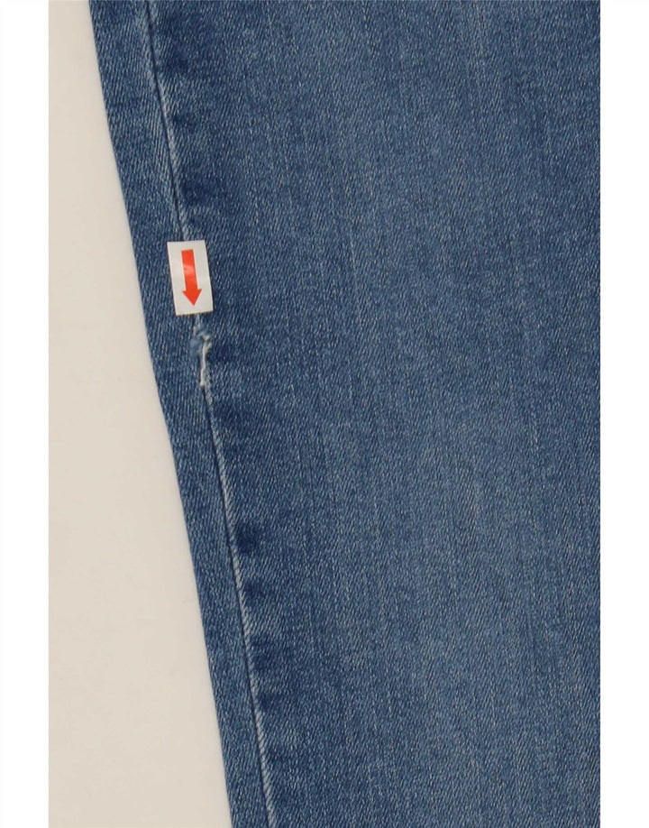 Γυναικείο τζιν Levi's 724 ψηλό ίσιο W27 L30 μπλε