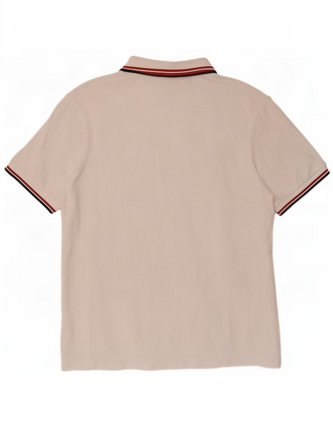 Fred Perry Ανδρικό Πόλο Μπλουζάκι 2XL Λευκό βαμβακερό ριγέ