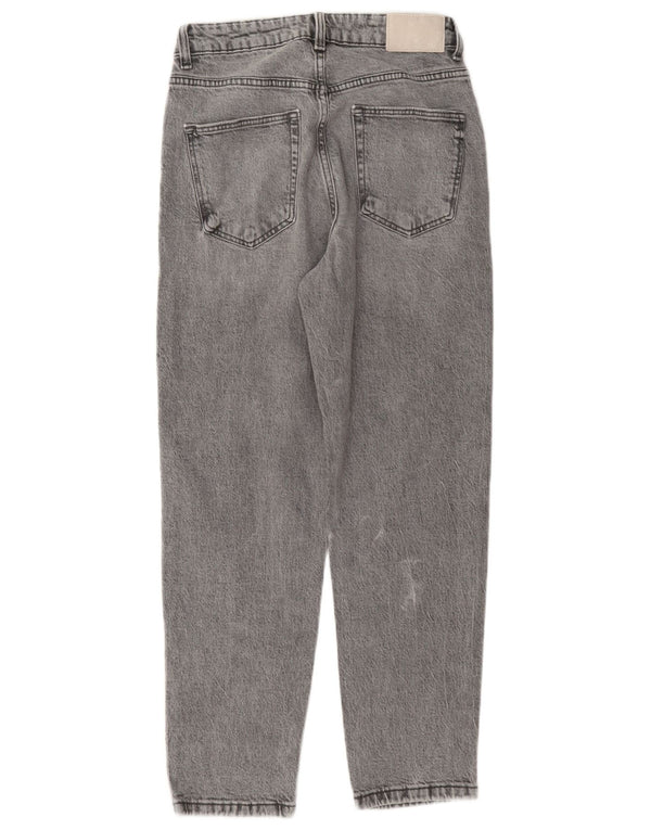 Zara Womens Tapered Jeans EU 38 Small W28 L26 Grey