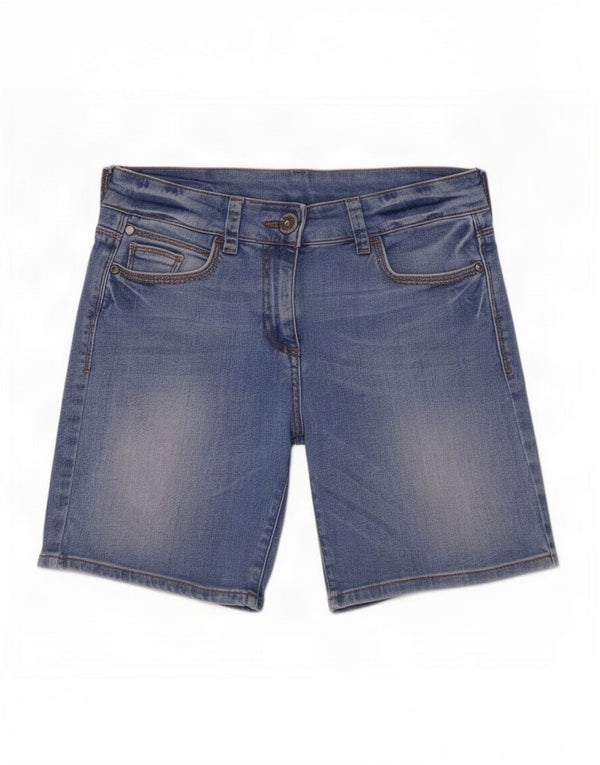 Marks & Spencer Γυναικείο τζιν σορτς UK 8 Small W26 μπλε βαμβακερό