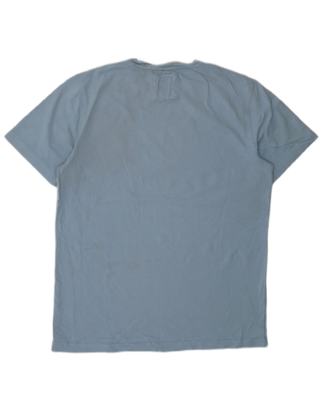 Ανδρικό T-Shirt Crew Clothing Top από μεσαίο μπλε βαμβακερό