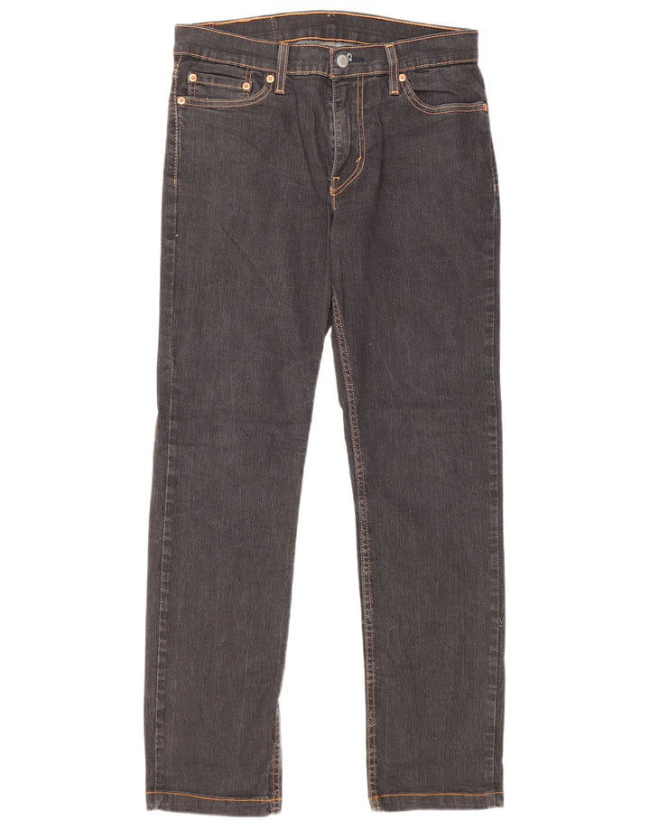Levi's Mens 511 Slim Jeans W30 L29 Μαύρο βαμβακερό
