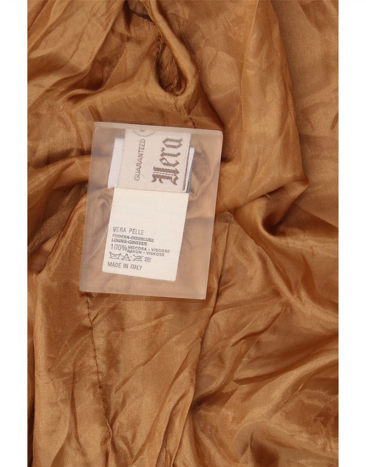 Vintage Ανδρικό Δερμάτινο Σουέντ Μπουφάν IT 56 3XL Καφέ Δερμάτινο