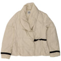 Γυναικείο μπουφάν MARELLA με επένδυση UK 10 Small Off White Polyamide