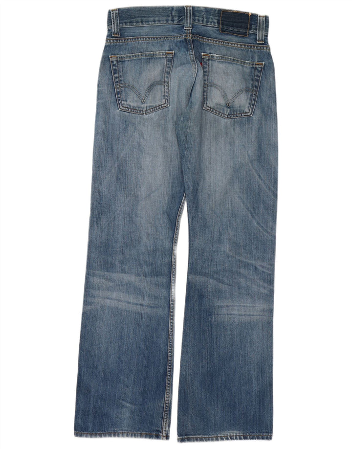 Levi's Womens 512 Distressed Bootcut Jeans W30 L32 Μπλε βαμβακερό