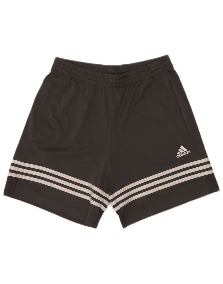Ανδρικό αθλητικό σορτς Adidas Μικρό μαύρο πολυεστέρα