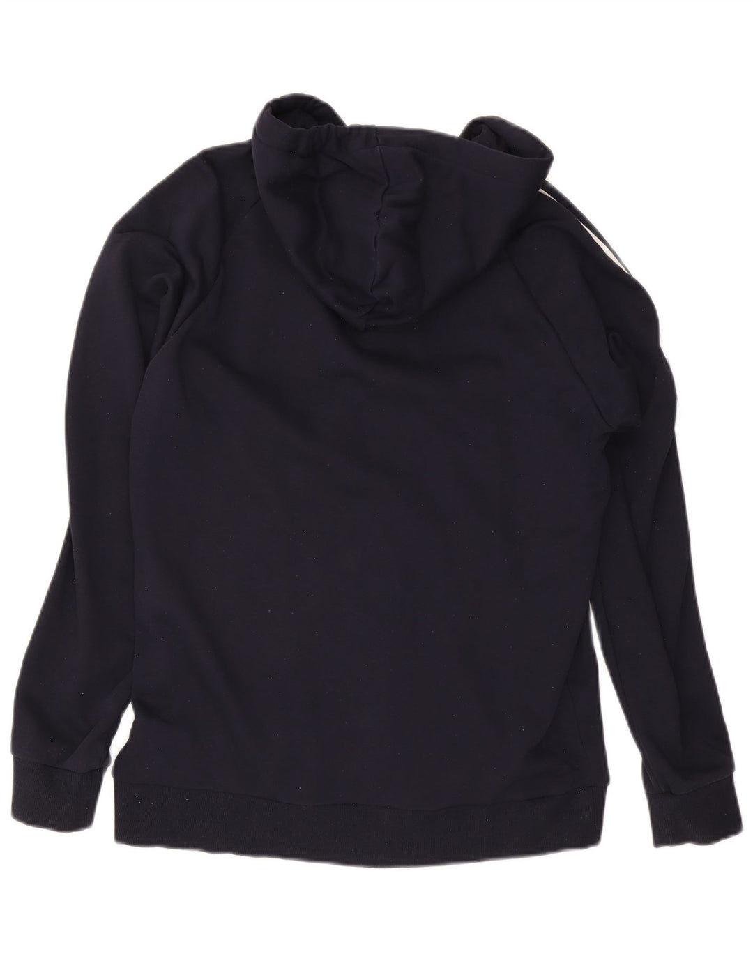 Ανδρικό πουλόβερ με κουκούλα με φερμουάρ ADIDAS μεγάλο μπλε βαμβακερό