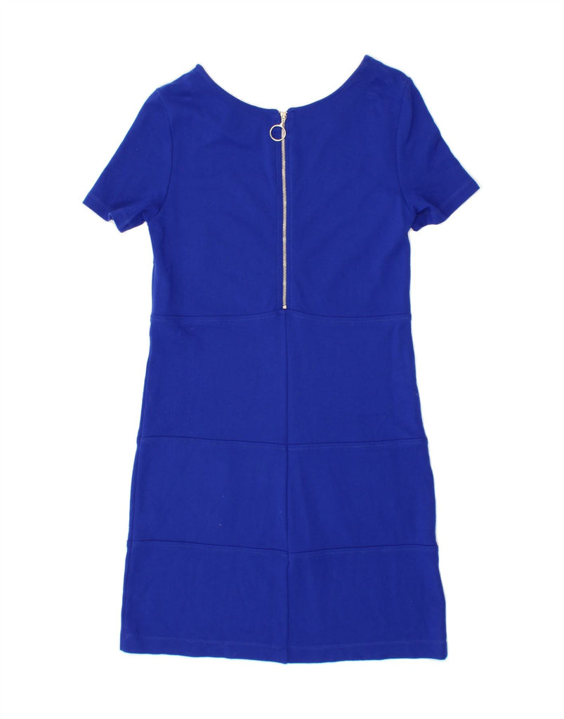 BETTY BARCLAY Womens Short Sleeves Sheath Dress UK 10 Small Blue Vintage Betty Barclay and Second-Hand Betty Barclay from Messina Hembry 