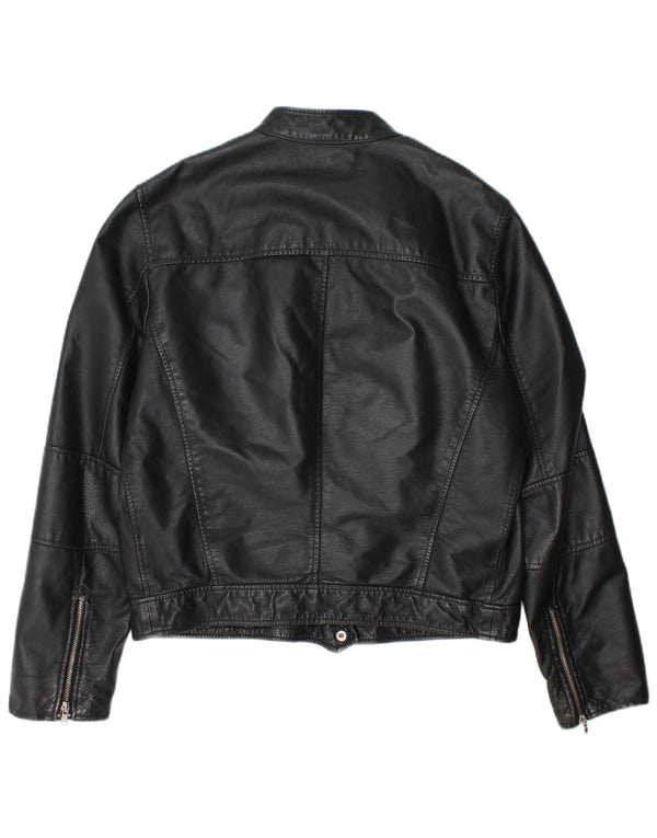 Ανδρικό Δερμάτινο Μπουφάν Conbipel IT 48 Medium Black Leather
