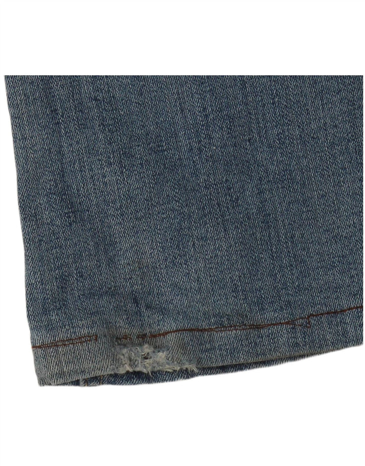 Zara Γυναικείο Jeans Flared EU 34 2XS W24 L31 Blue
