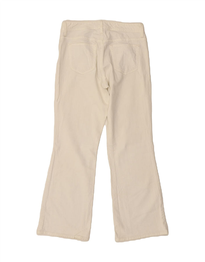 EDDIE BAUER Womens Bootcut Jeans US 4 Small W28 L28 White Cotton Vintage Eddie Bauer and Second-Hand Eddie Bauer from Messina Hembry 