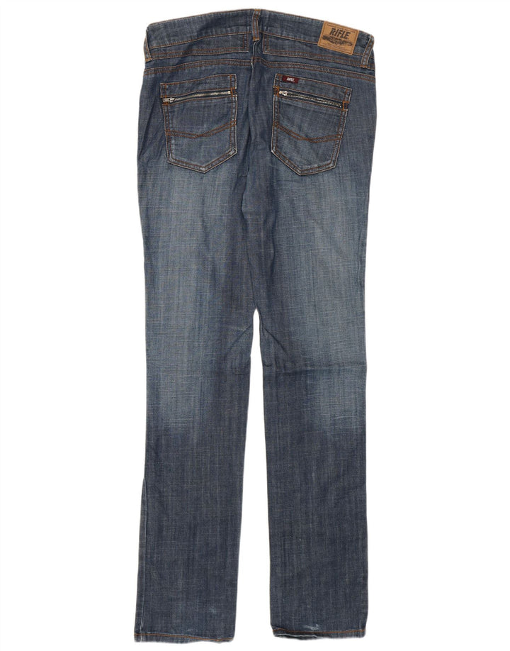 Rifle Γυναικείο Slim Jeans W30 L35 Μπλε Βαμβακερό