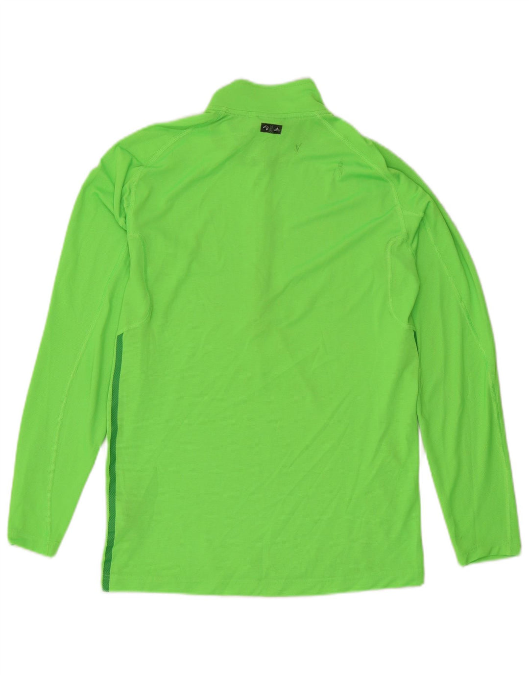 Ανδρική φόρμα πουλόβερ με φερμουάρ Adidas Top UK 40/42 Μεσαίο πράσινο πολυεστέρας