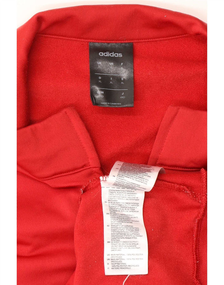 Ανδρική φόρμα Adidas Top Jacket XL Red Polyester