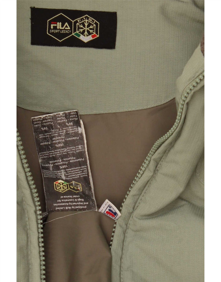 Fila Ανδρικό μπουφάν UK 40 Large Green Polyamide
