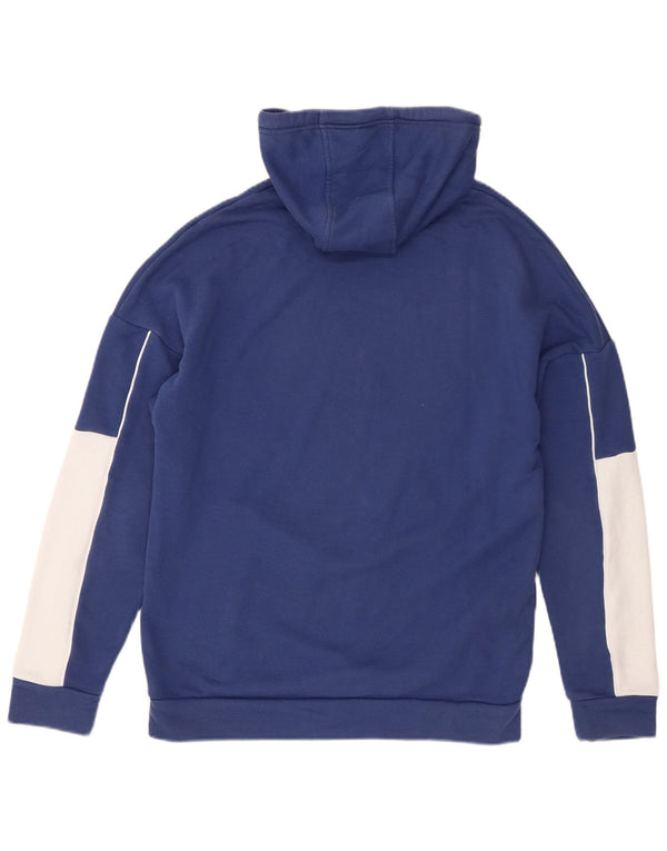 Ανδρικό γραφικό μπλουζάκι με κουκούλα Kappa Small Blue Colourblock