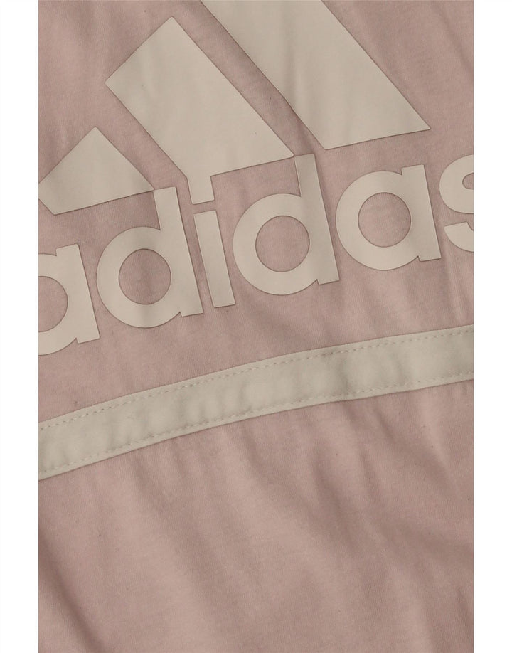 Γυναικείο γραφικό μπλουζάκι Adidas Top UK 12 Medium Pink
