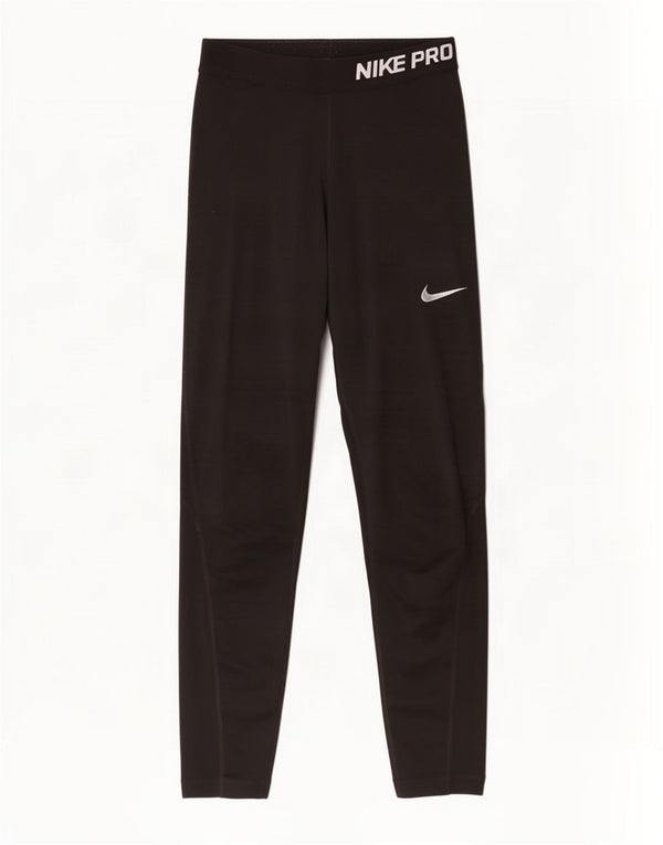 Γραφικό κολάν Nike Girls Dri Fit, μαύρο μεγάλο 12-13 ετών