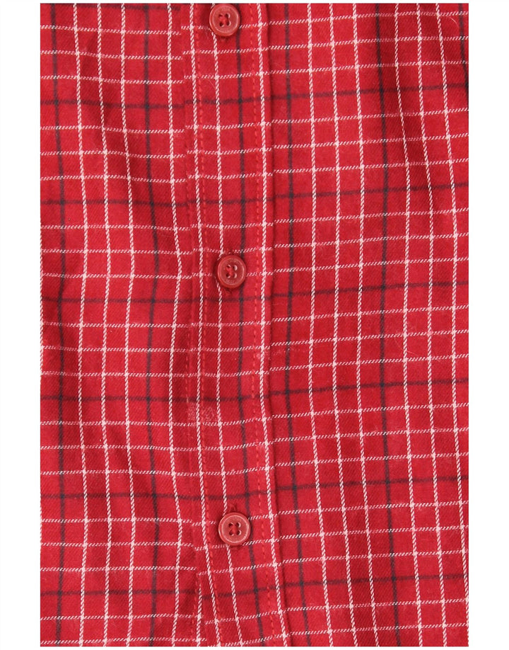Ανδρικό φανελένιο πουκάμισο James Pringle XL Red Check Polyester