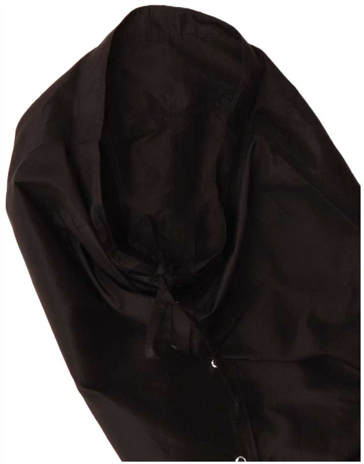 Vintage γυναικεία ψηλόμεση ίσια φούστα W28 Μεσαία Μαύρη